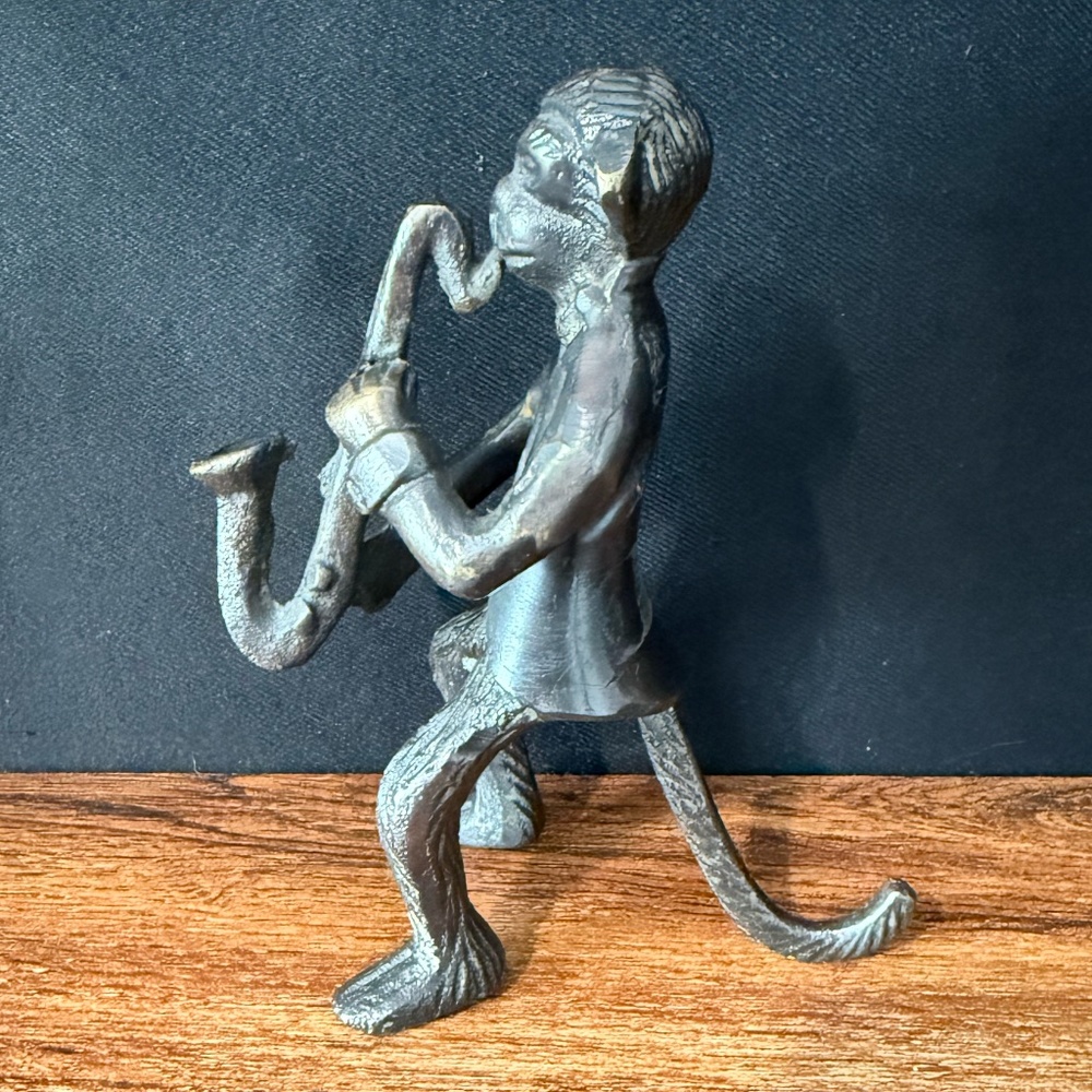 5 Monkeys Orchestra Figurines - Picture 8 of 16